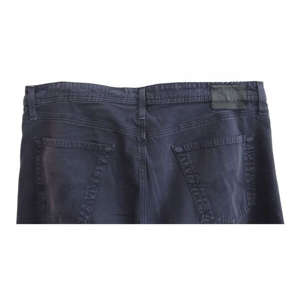 AG ADRIANO GOLDSCHMIED The Graduate Jeans 38 x 34 Navy - Picture 7 of 11